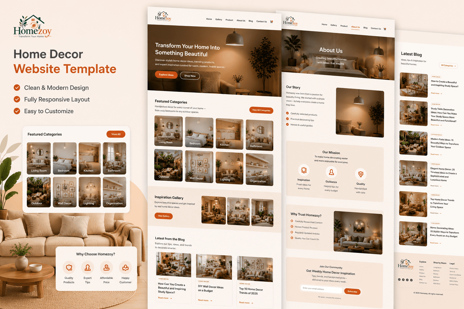 Homezoy project preview